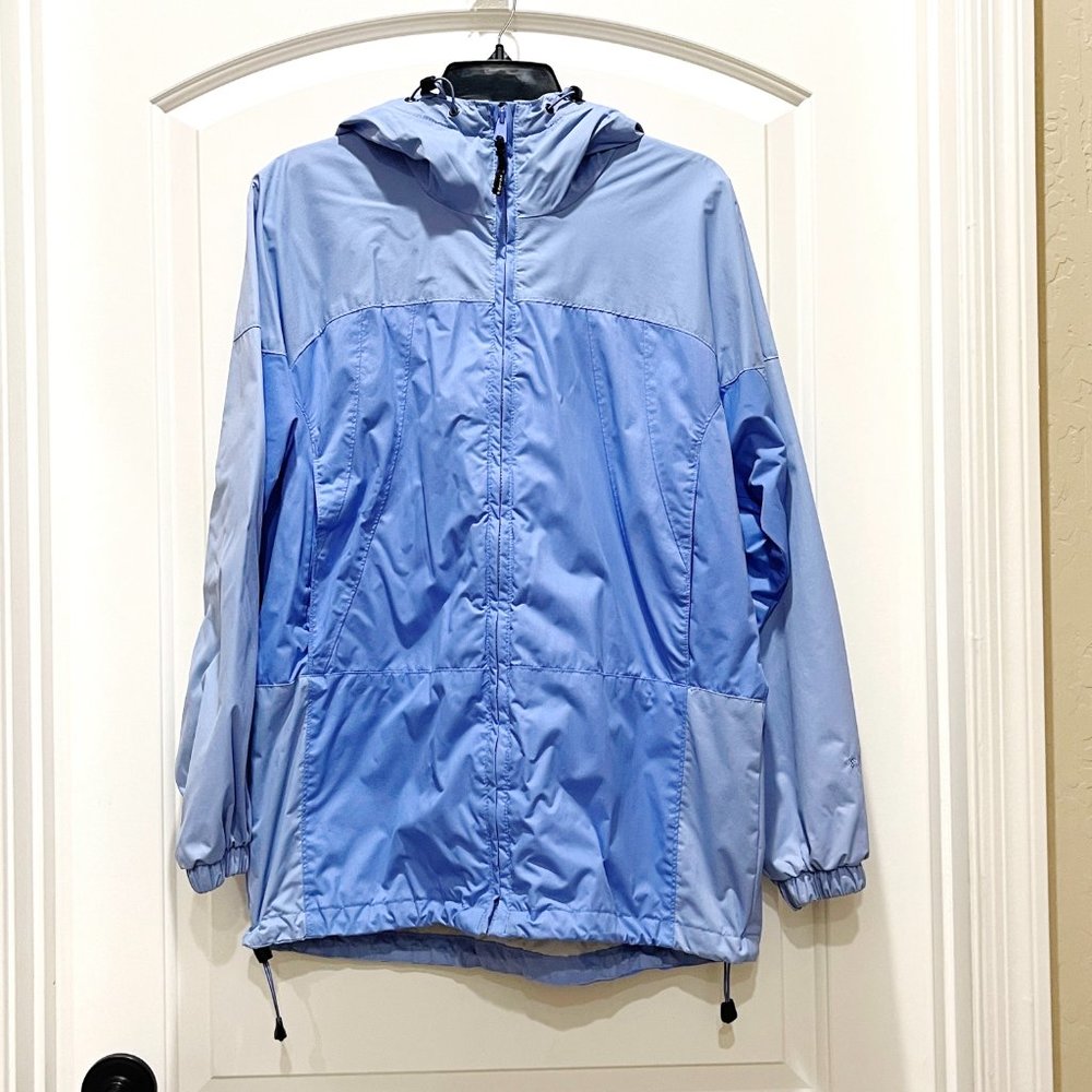 Vintage Columbia Jacket Two Tone Blue Medium